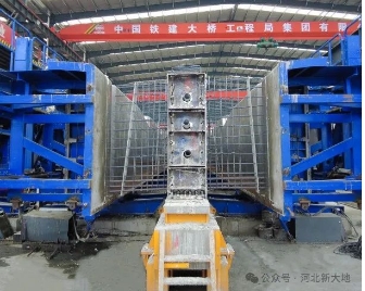 必赢bwin线路检测中心又一条智慧梁场生产线顺利投产